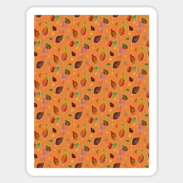 AUTUMN Twinkles Fall Season Sticker by SartorisArt1